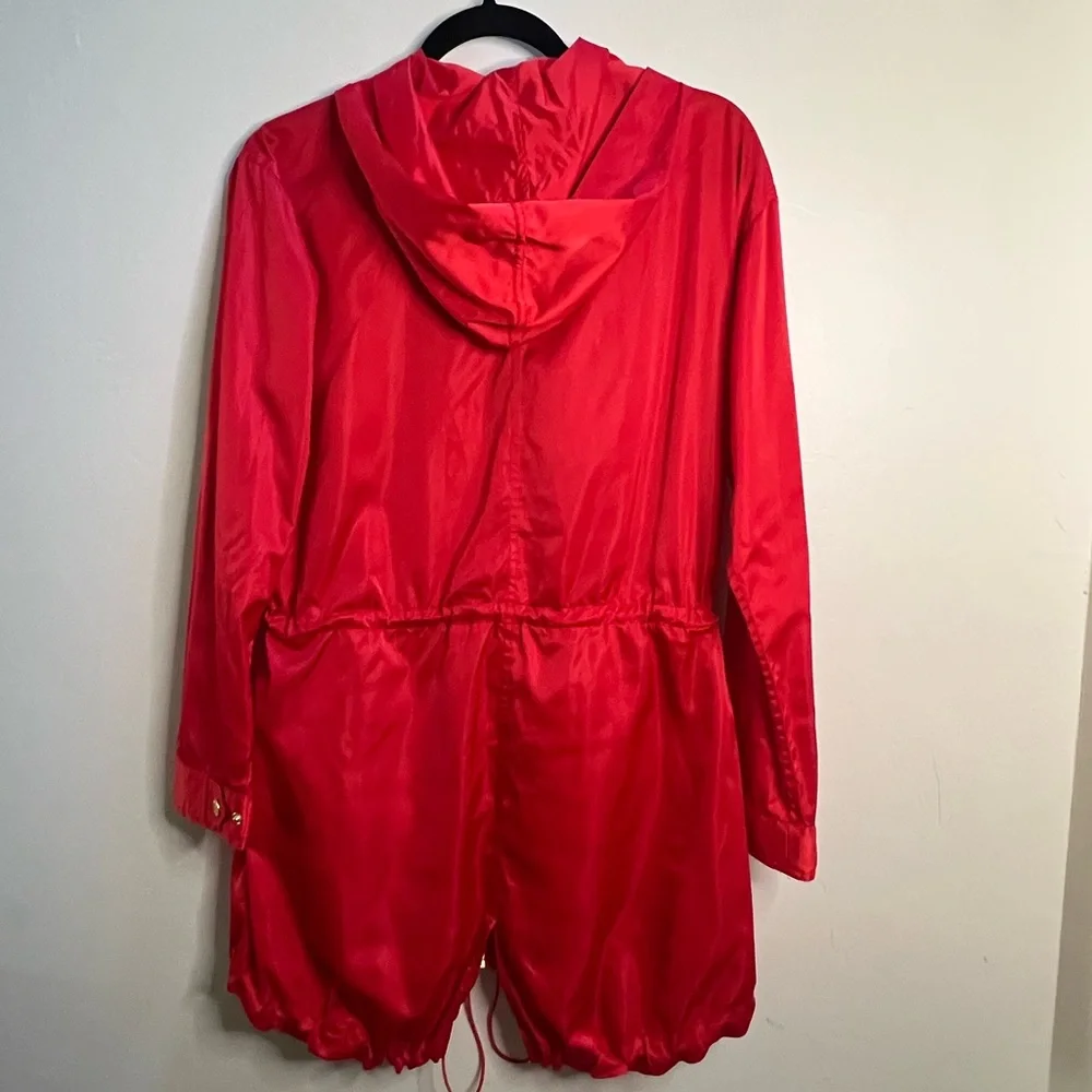 Michael Kors Red lightweight Anorak Jacket small‎